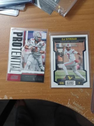 2 cj stroud rookies Ohio state/ Houston Texans.. This is an excellent deal!!