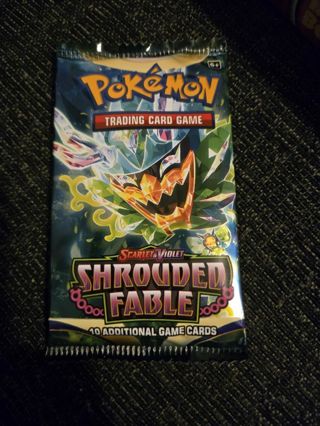 Pokemon scarlet and violet shrouded fable. Package style may differ