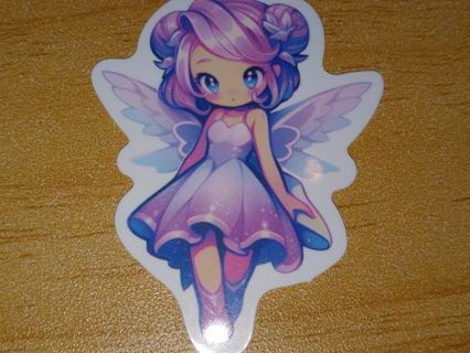 Fairy Cute one new vinyl laptop sticker no refunds regular mail only