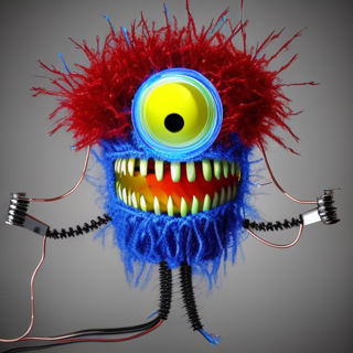 Listia Digital Collectible: Wire Monster