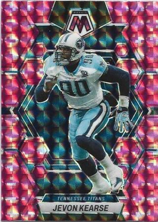 2023 MOSAIC JEVON KEARSE PINK PRIZM REFRACTOR CARD