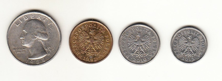 3 coins from Poland
