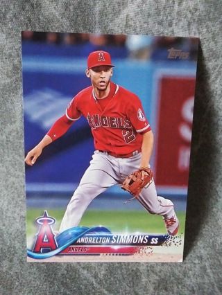 Baseball Trading Card Topps Andrelton Simmons