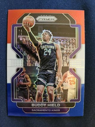 2021-22 Panini Prizm Red/White/Blue Buddy Hield