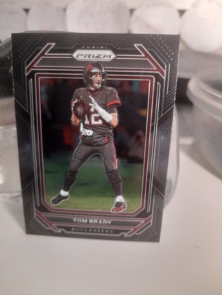 2022 Tom Brady Black Prizm CHROME Panini