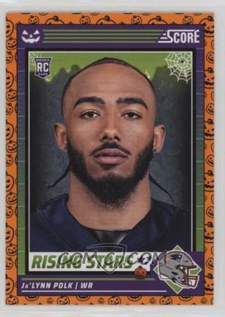 2024 Panini Score-A-Treat - Rising Stars - Orange Pumpkins #22 - Ja'Lynn Polk