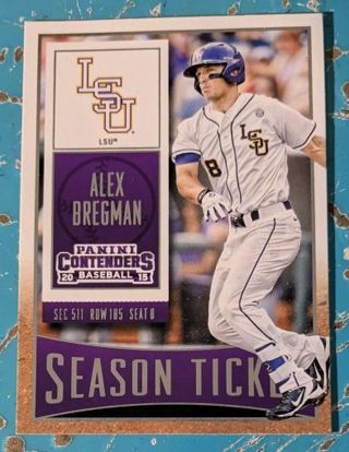 ALEX BREGMAN ROOKIE CARD