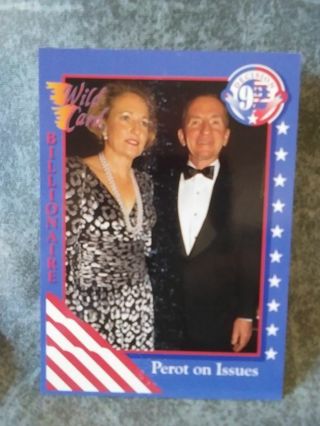 Decision 92 Presidential Trading Card #86