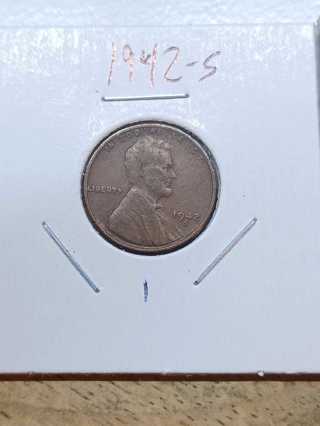 1942-S Lincoln Wheat Penny! 31.1