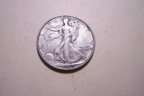 WOW Silver 1939-S Walking Liberty Half Dollar