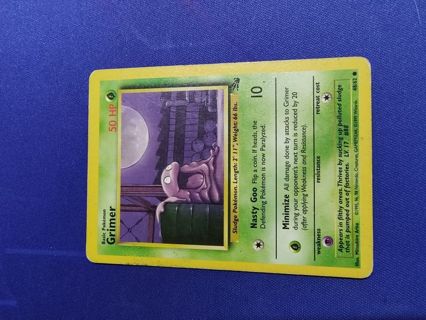 Pokemon Fossil Set Grimer 48/62 #2