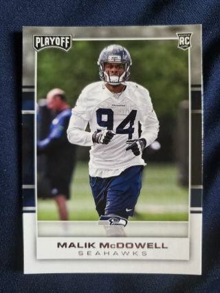 2017 Panini Playoff Rookie Malik McDowell