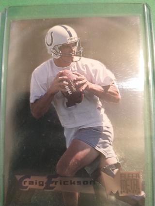 craig erickson football card free shipping