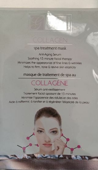 Collagen spa treatment mask