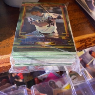 (50) random 1994 topps finest baseball cards 