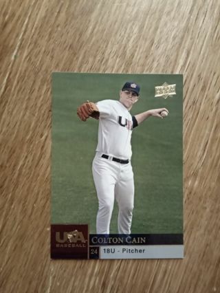 Upperdeck- Colton Cain (Team USA Baseball)