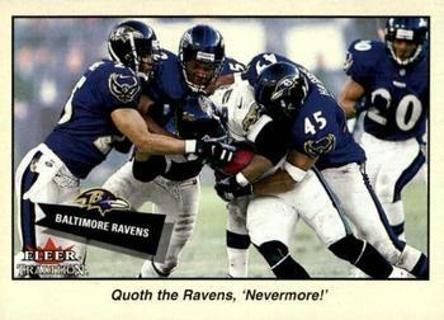 tradingcard - 2001 Fleer Tradition #341 - Baltimore Ravens TC - Baltimore Ravens
