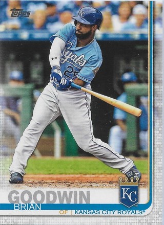  2019 Topps #640 Brian Goodwin Kansas City Royals