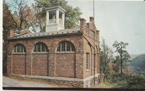 Vintage Unused Postcard: w: John Brown's Fort, Harper's Ferry, WV