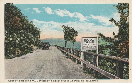 Vintage Unused Postcard: s: Mohawk Trail, Berkshire Hills, MA