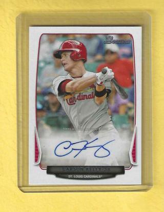 2013 Bowman Carson Kelly Autograph Auto Baseball Card