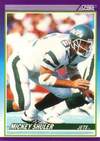 Tradingcard - NFL - 1990 Score #467 - Mickey Shuler - New York Jets