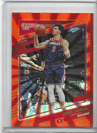 Deni Avdija 2021-22 Donruss Holo Orange Laser #100