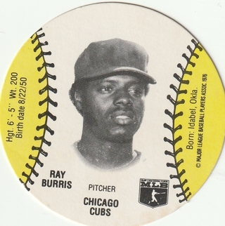 1978 MSA Discs Wiffle Ball Ray Burris