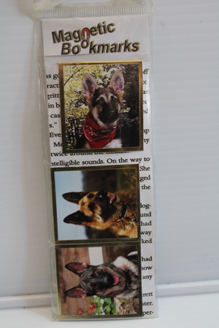 Bookmark - Magnetic German Shepherd Bookmarks