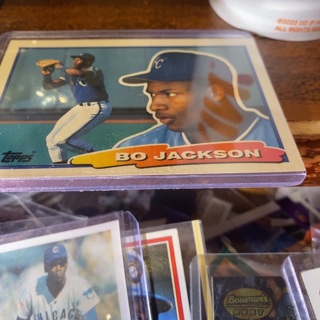 1988 Topps big bo Jackson baseball card 