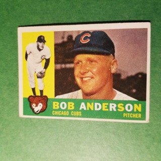 1960 - TOPPS BASEBALL CARD NO. 412 - BOB ANDERSON - CUBS