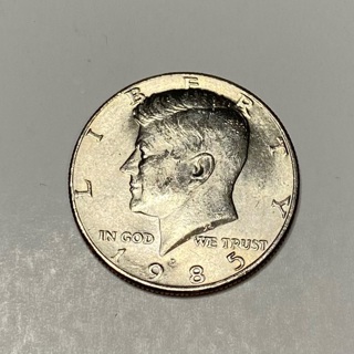 1985 D Half Dollar 50c Coin!