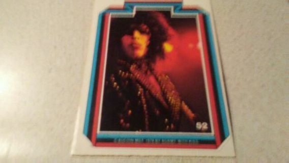 1978 ORIGINAL KISS AUCOIN PAUL STANLEY TRADING CARD# 52