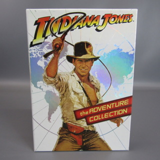 Indiana Jones: The Adventure Collection DVD Trilogy Movies 1-3 Box Set