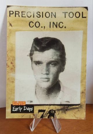 1992 The River Group Elvis Presley "Early Days" Card #8