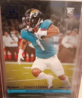 2021 CHORONICLES PANINI TRAVIS ETIENNE ROOKIE RC 76/99 # PA-13 JACKSONVILLE JAGUARS