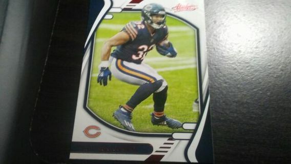 2021 PANINI ABSOLUTE DAVID MONTGOMERY CHICAGO BEARS FOOTBALL CARD# 26