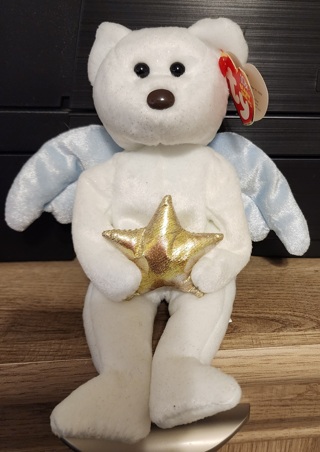 NEW - TY Beanie Baby Bear - "Star"