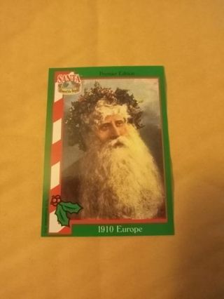 Santa Around The World Card