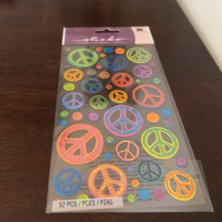 Sticko peace sign stickers 