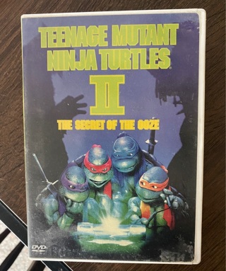 Teenage Mutant Ninja Turtles 2 dvd 