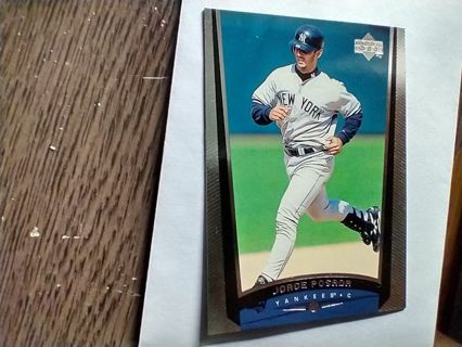 Jorge Posada Yankees Upper Deck 1999