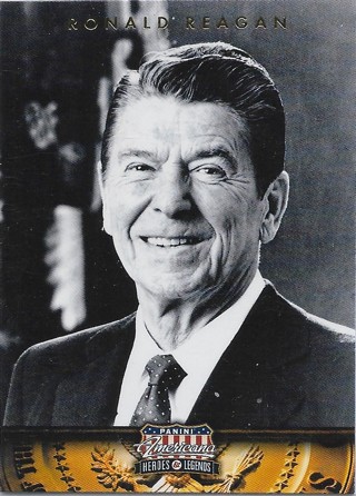 2012 Americana Heroes and Legends #40 Ronald Reagan