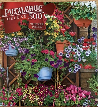 PUZZLEBUG PUZZLE~SUMMER POTTED FLOWERS~500 PIECES~FREE SHIPPING!