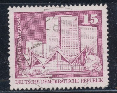 Germany:  1973, Apartment Blocks, Fishers Island, Berlin, Used, Sc # DD-1483 - GER-151