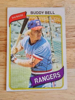 80 Topps Buddy Bell #190