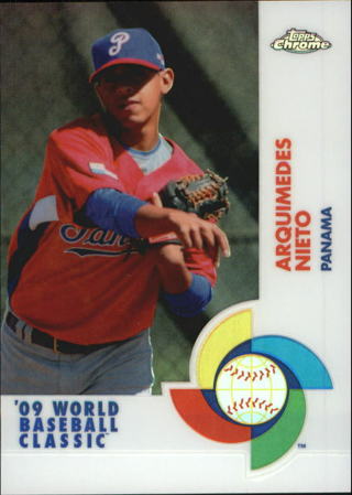 2009 Topps Chrome #W70 Arquimedes Nieto World Baseball Classic Baseball Card