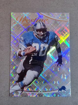 Detroit Lions Billy Sims Football Card