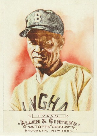 2009 Topps Allen & Ginter's - #57 Frank Evans Negro League Star