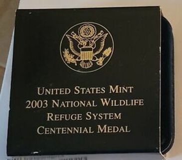 2003 Salmon National Wildlife Refuge System Centennial Silver Medal